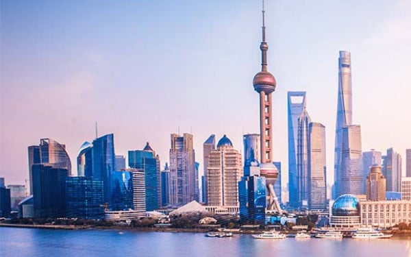 Skyscrapers in Pudong, Shanghai